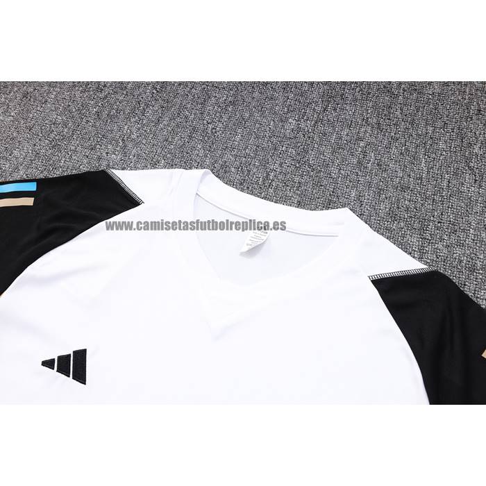 Chandal del Real Madrid Manga Corta 2023-24 Blanco - Pantalon Corto